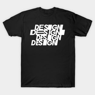 Stretched Design Logo T-Shirt
